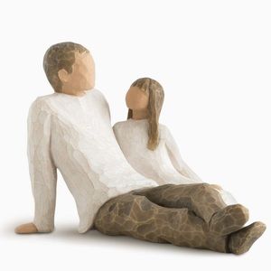 Demdaco Willow Tree Father and Daughter Figurine